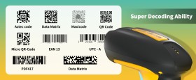 قارئ باركود ويرلس Netum 1202W